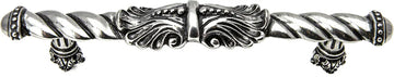 Acanthus 5'' cc large pull Romanesque style in Chalice. 827-9