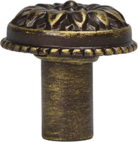 Acanthus large knob Rosette style 830-3