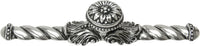 Acanthus large knob with flared foot Rosette style with large backplate in Chalice. 830846-9