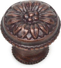 Acanthus large knob with flared foot Rosette style 830B-22