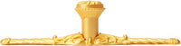 Acanthus Carpe Diem 831838-8 Gilded Mercury small knob Rosette style w/ rope large back plate 831838-8