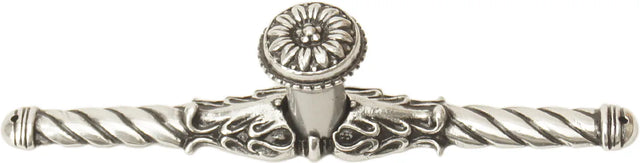 Acanthus Carpe Diem 831838-9 Chalice small knob Rosette style w/ rope large back plate 831838-9