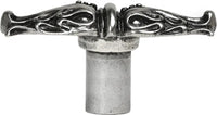 Acanthus leaves large knob Romanesque style 836-9