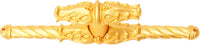 Acanthus leave large knob w/ rope large back plate Romanesque style finished in Gilded Mercury . 836838-8