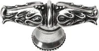 Acanthus leaves large knob with flared foot Romanesque style in Chalice. 836B-9