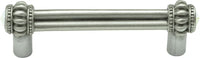 Cache Caché double 3'' cc pull with 2 rivoli Swarovski Aurore Boreale Crystals 861-11AB