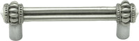 Caché double 3'' cc pull with 2 rivoli Swarovski Clear Crystals 861-11C