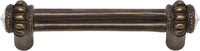 Cache Caché double 3'' cc pull with 2 rivoli Swarovski Clear Crystals 861-3C