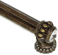 Cache Caché double 3'' cc pull with halos platforms with 40 Swarovski Clear Crystals 861H-3C