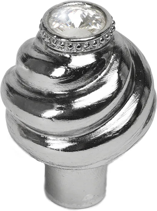 Caché knob with Swarovski Clear Crystals 868-24C