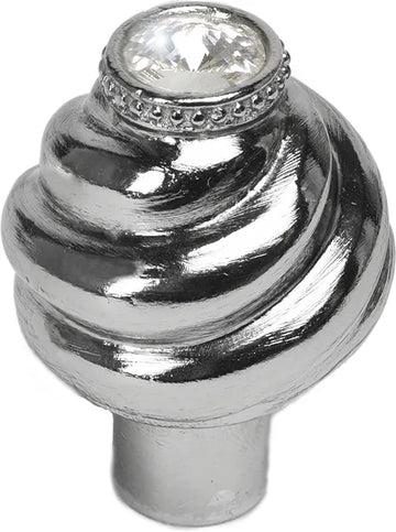 Caché knob with Swarovski Clear Crystals 868-24C