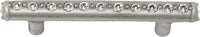 Caché 3'' cc pull with center of Swarovski Clear Crystals 870-11C