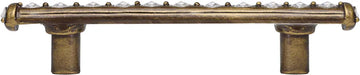 Caché 3'' cc pull with center of Swarovski Clear Crystals 870-3C