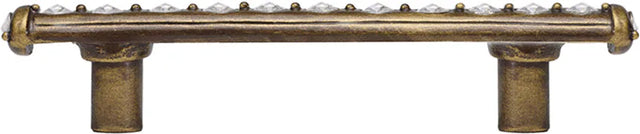 Caché 3'' cc pull with center of Swarovski Clear Crystals 870-3C