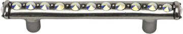 Caché 3'' cc pull with center of Swarovski Aurore Boreale Crystals 870-9AB