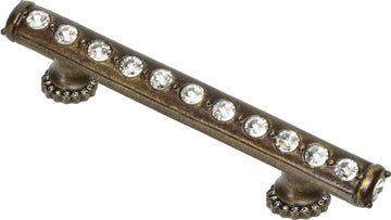 Caché pull with halo platforms with center of Swarovski Clear Crystals 870H/871H