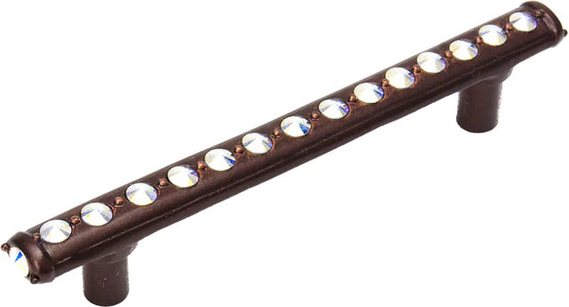 Caché 4'' cc pull with center of Swarovski Crystals 871