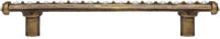 Cache Caché 4'' cc pull with center of Swarovski Clear Crystals 871-3C