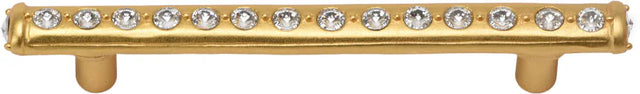 Caché 4'' cc pull with center of Swarovski Clear Crystals 871-8C