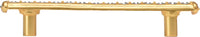 Cache Caché 4'' cc pull with center of Swarovski Clear Crystals 871-8C