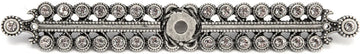 Caché medium elongated escutcheon with Swarovski Crystals 891
