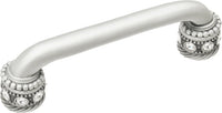 Cache Caché 4'' cc pull with Swarovski Clear Crystals & sleeves in Satin. 897-11C