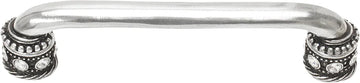Caché 5'' cc pull with Swarovski Clear Crystals & sleeves in Chalice. 898-9C