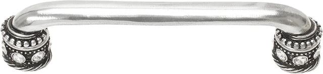 Caché 5'' cc pull with Swarovski Clear Crystals & sleeves in Chalice. 898-9C