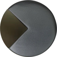 Spectra large round knob in Matte Black finish with Magpul Green 9000-2ODG