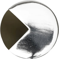 Spectra large round knob in Platinum finish with Magpul Green 9000-9ODG