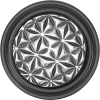 Spectra Origami knob in black and chrome finishes 9001BC