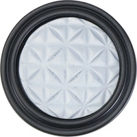Spectra Origami knob in black and white finishes 9001BW