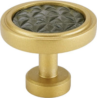 Spectra Origami knob in gold and magpul green finishes 9001GDG