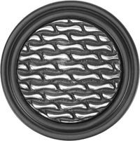 Spectra Waves knob in black and chrome finishes 9002BC