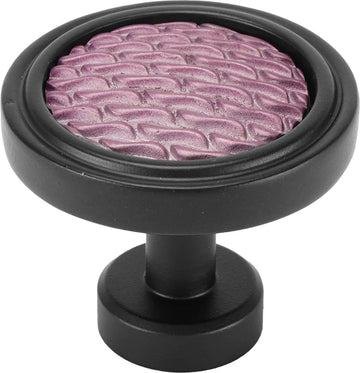Spectra Waves knob in black and cherry finishes 9002BFP