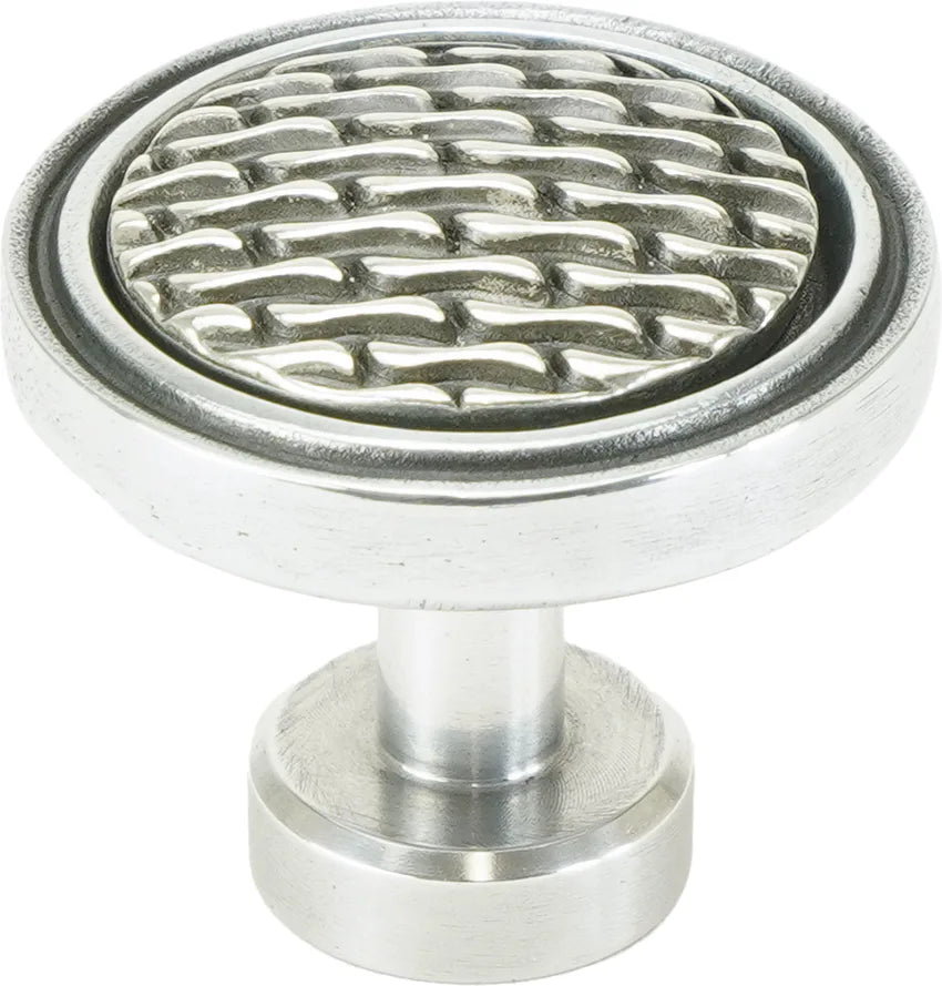 Spectra Waves knob in chrome finish 9002C