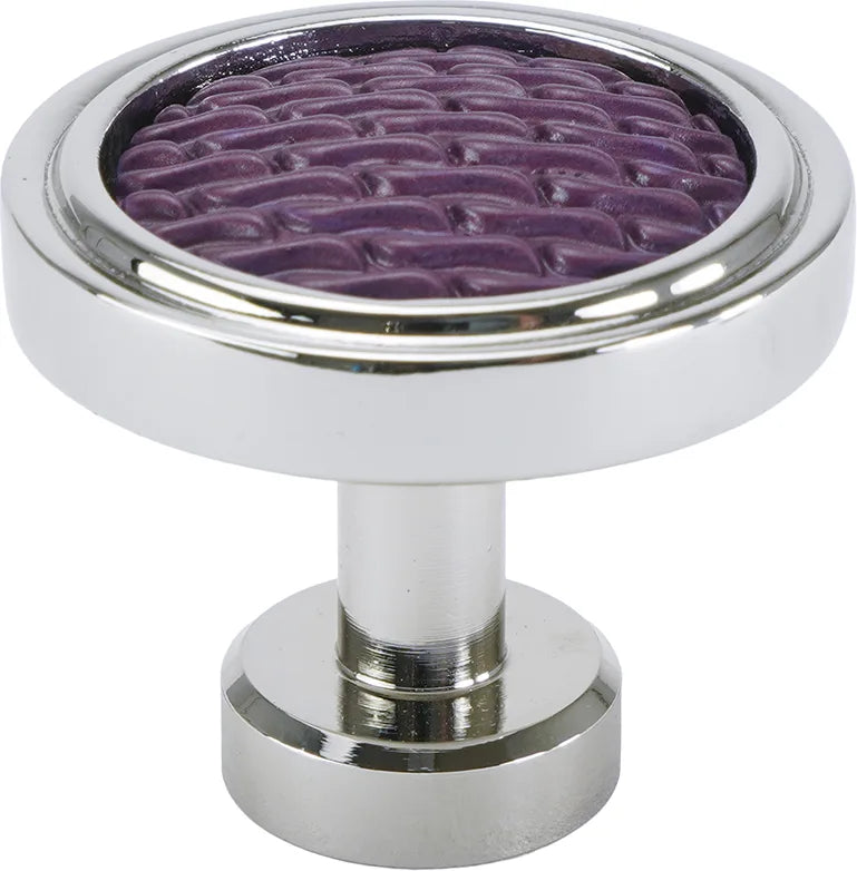 Spectra Waves knob in chrome and black Cherry finishes 9002CBCY