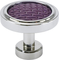 Spectra Waves knob in chrome and black Cherry finishes 9002CBCY