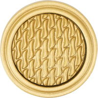 Spectra Waves knob in gold finish 9002G