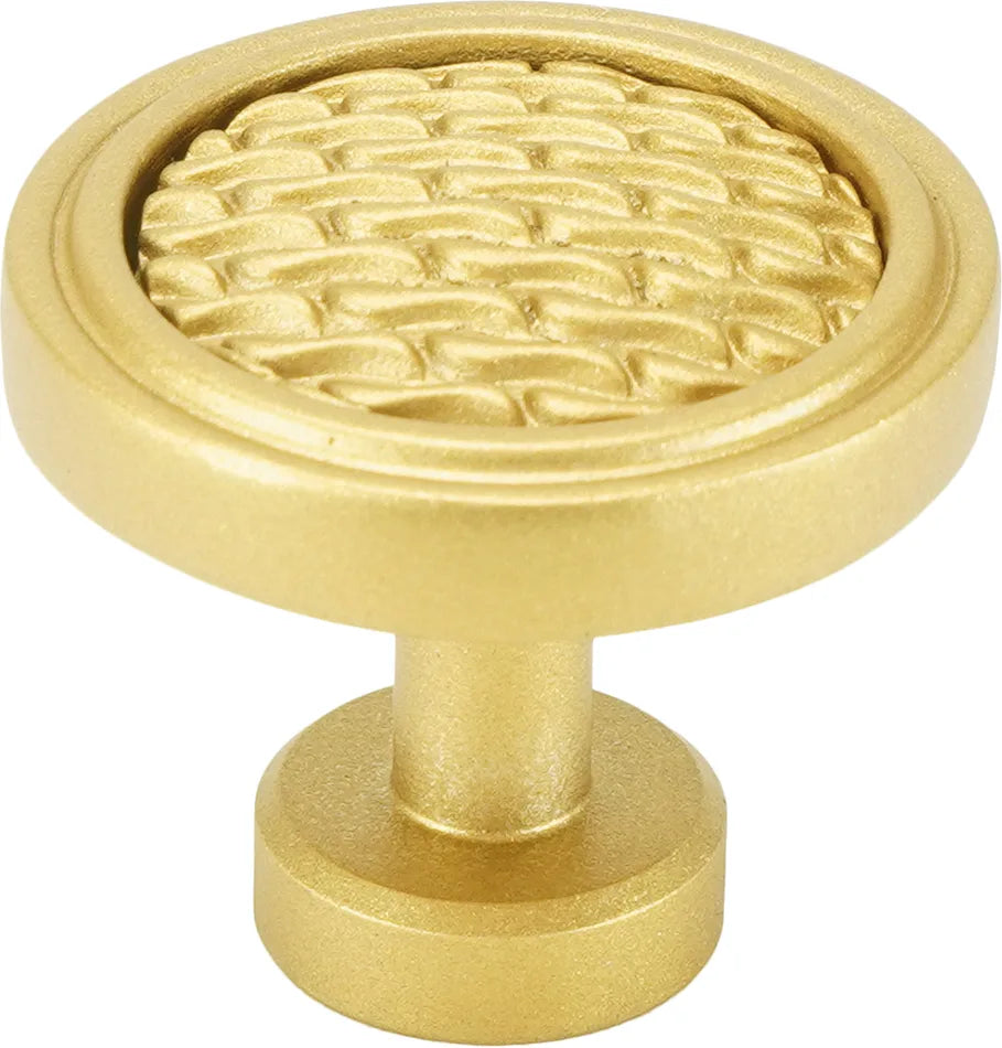 Spectra Waves knob in gold finish 9002G