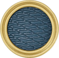 Spectra Waves knob in gold and blue titanium finishes 9002GBT