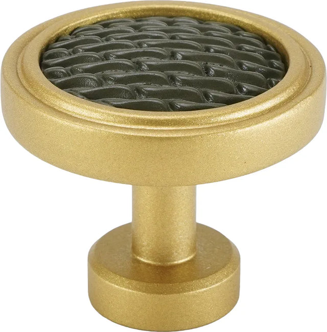 Spectra Waves knob in gold and magpul green finishes 9002GDG