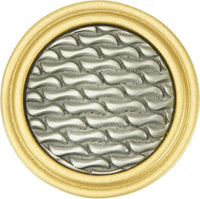 Spectra Waves knob in gold and satin finishes 9002GS