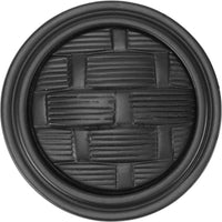 Spectra Weaves knob in black finish 9003B