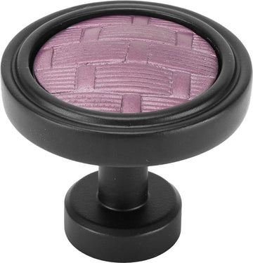 Spectra Weaves knob in black and cherry finishes 9003BFP