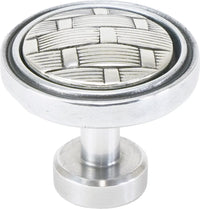 Spectra Weaves knob in chrome finish 9003C