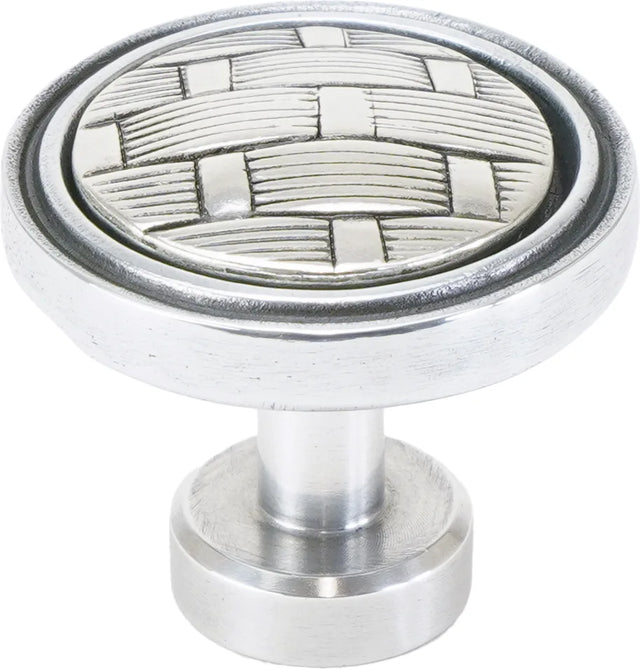 Spectra Weaves knob in chrome finish 9003C