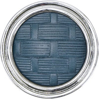 Spectra Weaves knob in chrome and blue titanium finishes 9003CBT