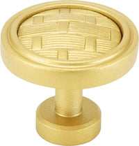Spectra Weaves knob in gold finish 9003G