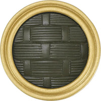 Spectra Weaves knob in gold and magpul green finishes 9003GDG